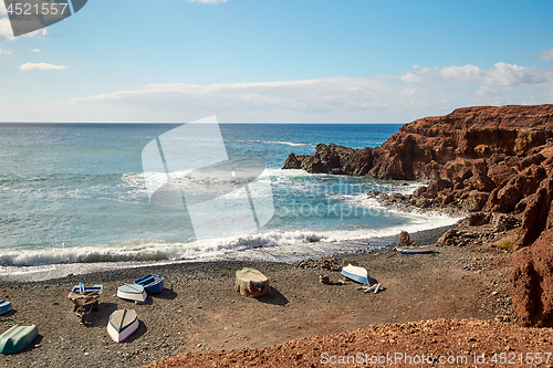 Image of Beautiful landscape of Lanzarote Island