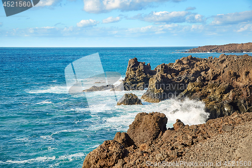 Image of Beautiful landscape of Lanzarote Island