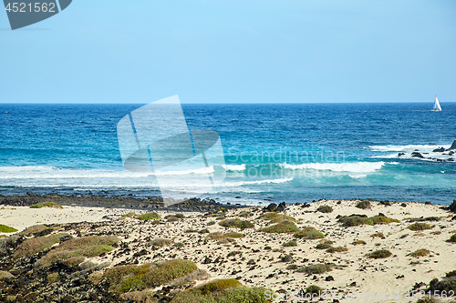 Image of Landscape of Lanzarote Island, Canaries