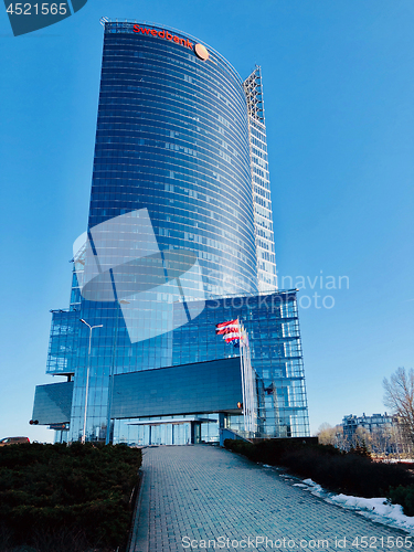 Image of Swdbank office building in Riga