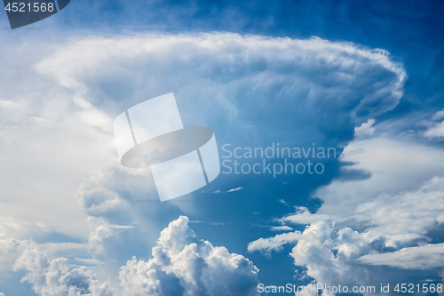 Image of sky clouds background