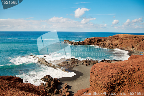 Image of Beautiful landscape of Lanzarote Island