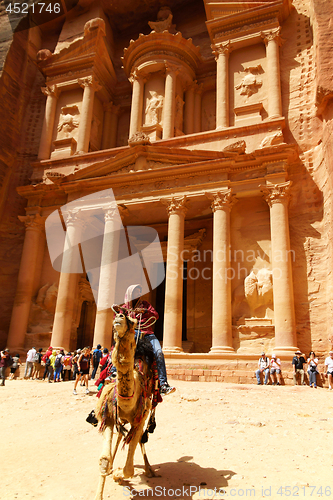 Image of Al-Khazneh (The Treasury) at Petra in Jordan