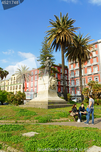 Image of Giovanni Nicotera monument in Naples