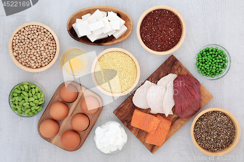 Image of Health Food High in Protein