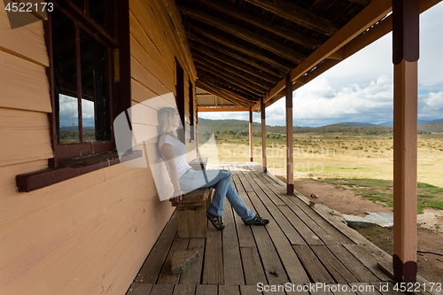 Image of Afternoons on the verandah looking over the Snowy High Plains