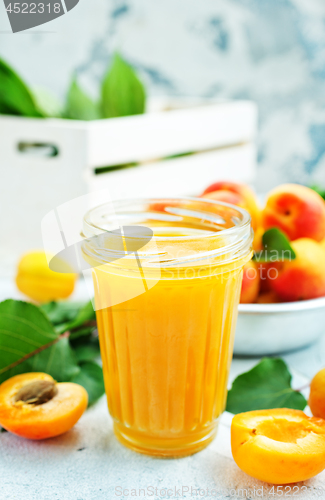 Image of apricot juice