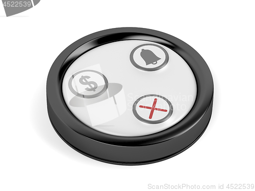 Image of Restaurant table call button