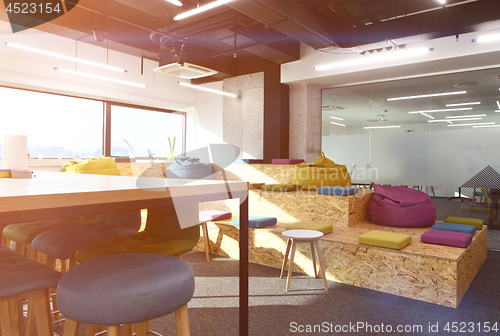 Image of relaxation area in Modern Office