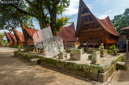 Image of Stone chairs of Ambarita