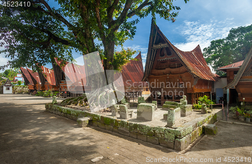 Image of Stone chairs of Ambarita