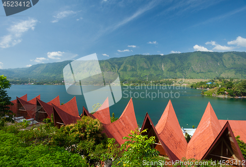 Image of Batak architecture, Tuk Tuk Samosir