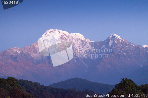 Image of Hiunchuli and Annapurna South