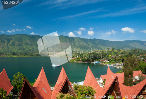 Image of Batak architecture, Tuk Tuk Samosir