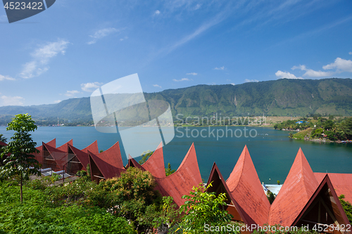 Image of Batak architecture, Tuk Tuk Samosir