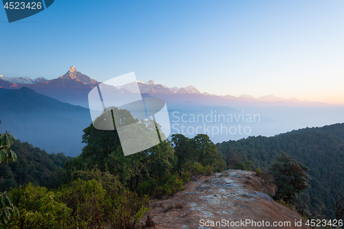 Image of Annapurna hiking trail