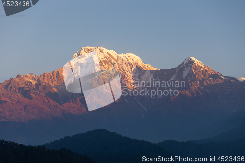 Image of Hiunchuli and Annapurna South