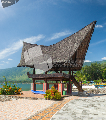 Image of Batak architecture, Tuk Tuk Samosir