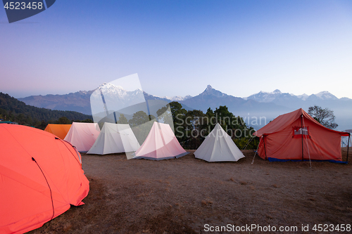 Image of Tents for group camping