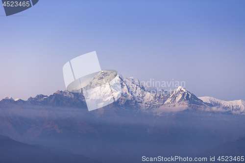 Image of Hiunchuli and Annapurna South