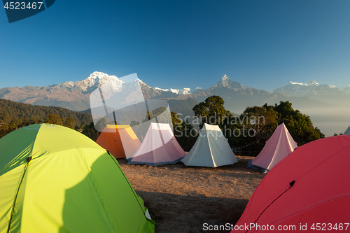 Image of Tents for group camping