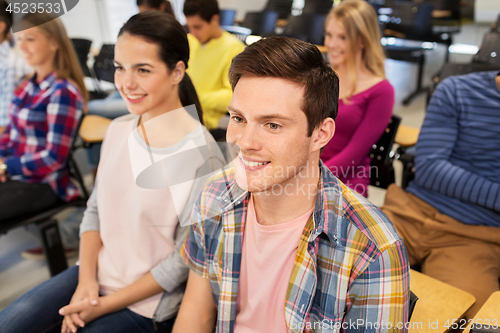 Image of group of students in lecture hall