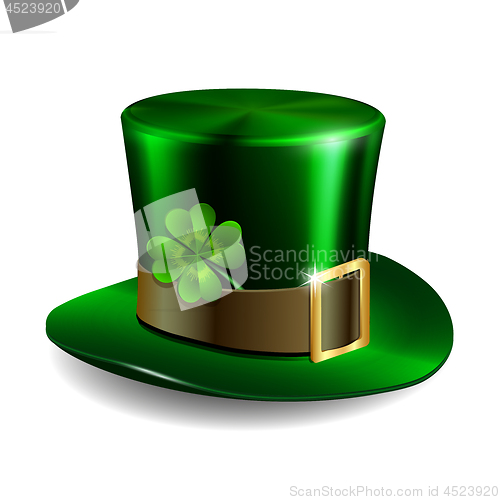 Image of St Patricks day hat. Vector