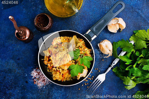 Image of Rice with chicken