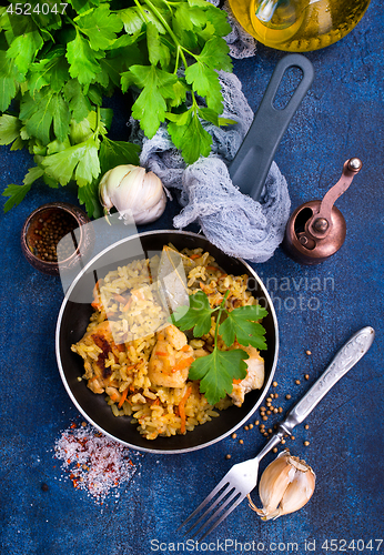 Image of Rice with chicken