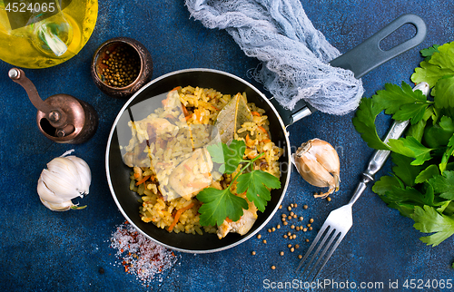 Image of Rice with chicken