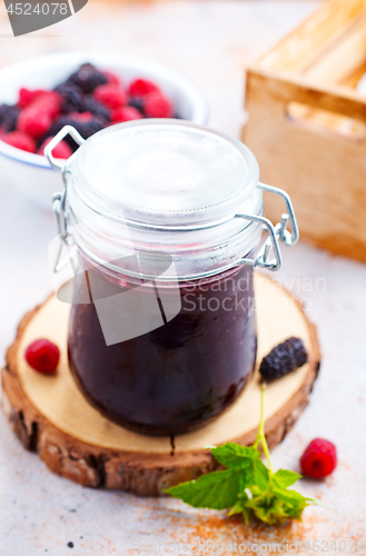 Image of berries jam