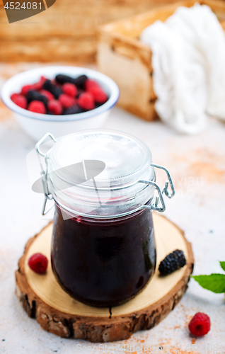 Image of berries jam