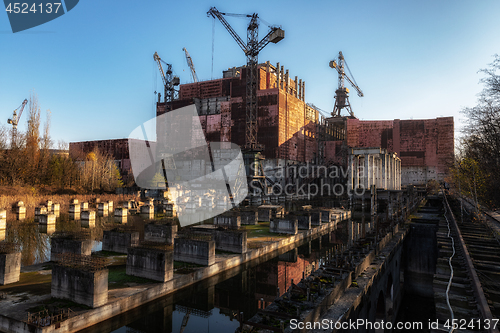 Image of Chernobyl Nuclear power plant Reactor 5, 2019