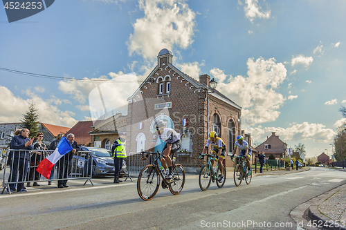 Image of Group of Cyclists - Paris Roubaix 2016