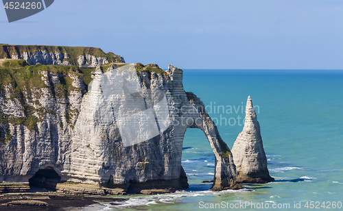 Image of Cliffs of Etretat, Normandy,France