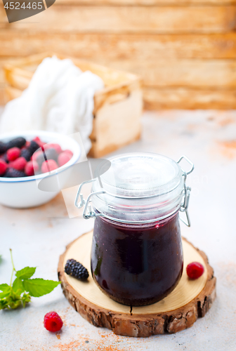 Image of berries jam