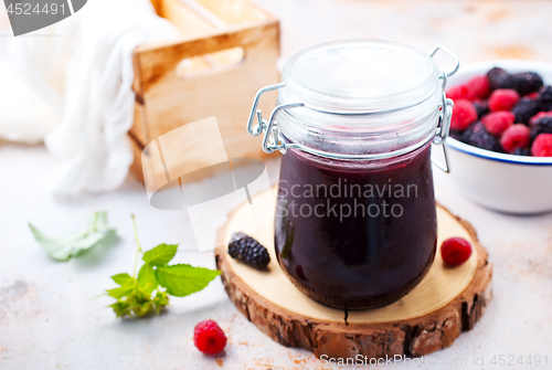 Image of berries jam