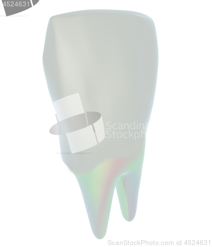 Image of Tooth. 3d illustration