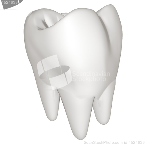 Image of Tooth. 3d illustration