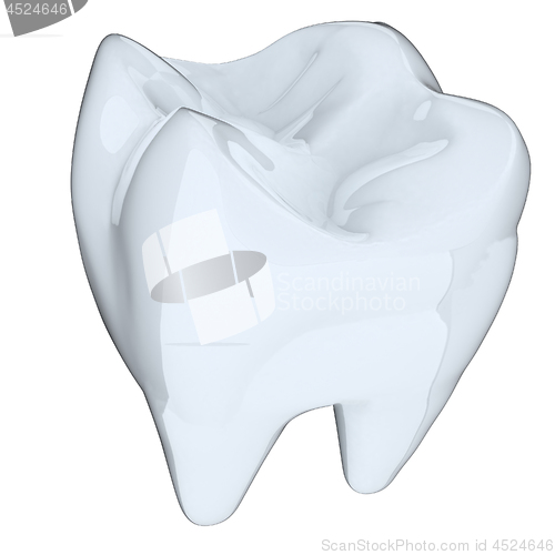 Image of Tooth. 3d illustration