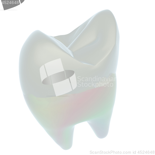 Image of Tooth. 3d illustration