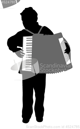 Image of Boy accordion player