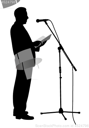 Image of Man public speaking