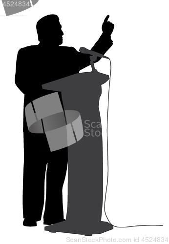 Image of Man public speaking