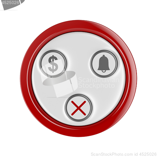 Image of Restaurant table call button