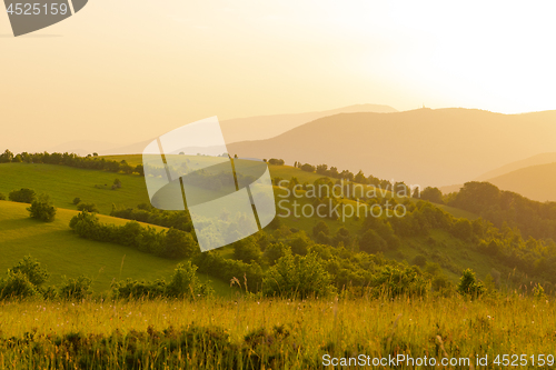 Image of landscape nature summer