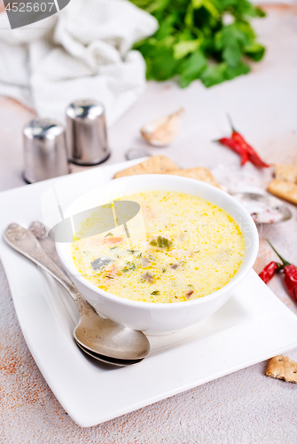 Image of cheese soup
