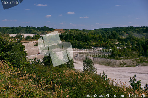 Image of Chalk mine nearby Mielnik