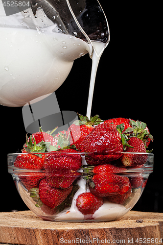 Image of Strawberry With Cream