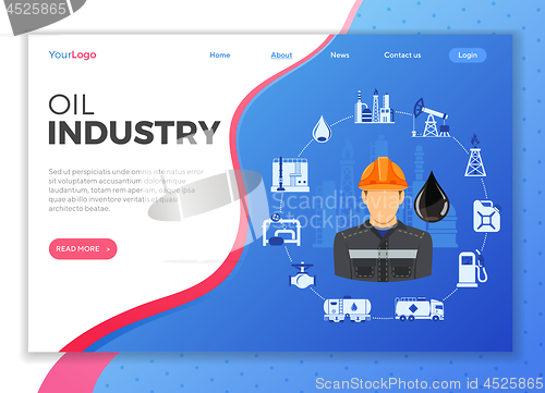 Image of Oil Industry Concept